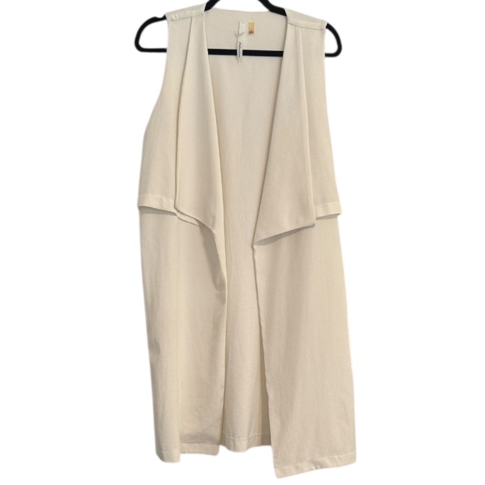 🌻 NY Collection Layered Sleeveless Open Front Cardigan